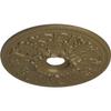 Ekena Millwork CM23ASMMF Ashley Ceiling Medallion, Mississippi Mud view 2