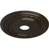 Ekena Millwork CM17DUSHFDecorative Ceiling Medallions Modeled After Original Historical Patterns & Designs, Stone Hearth view 2