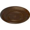 Ekena Millwork CM17FERBCDecorative Ceiling Medallions Modeled After Original Historical Patterns & Designs, Root Beer Crackle view 2