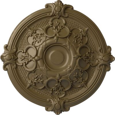 Ekena Millwork CM17HAMMFDecorative Ceiling Medallions Modeled After Original Historical Patterns & Designs, Mississippi Mud