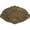 Ekena Millwork CM17HAMMFDecorative Ceiling Medallions Modeled After Original Historical Patterns & Designs, Mississippi Mud view 2