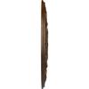 31 1/4"OD x 2 1/4"P Baile Ceiling Medallion (Fits Canopies up to 6"), Hand-Painted Root Beer Crackle view 3