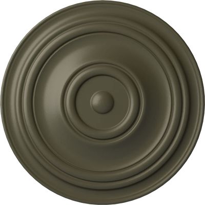 31 1/2"OD x 2 1/2"P Traditional Ceiling Medallion (Fits Canopies up to 8 1/4"), Hand-Painted Witch Hazel