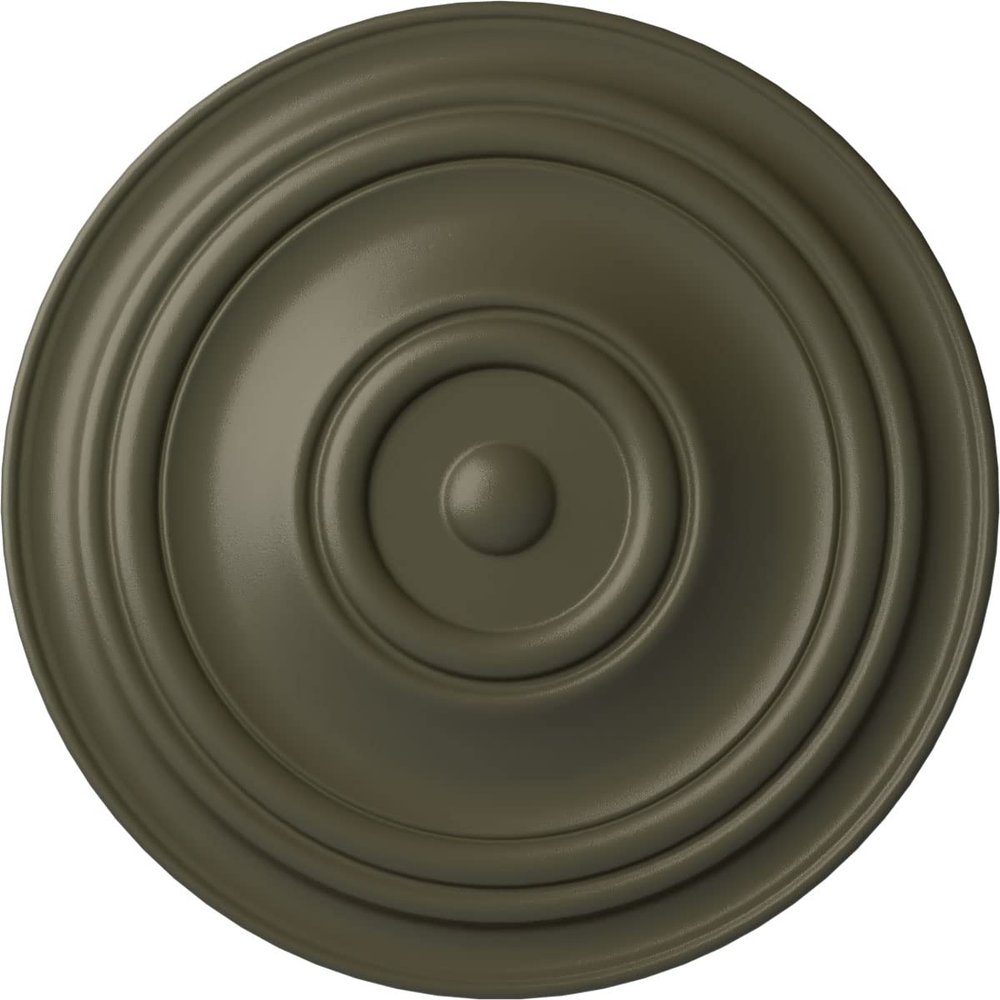 31 1/2"OD x 2 1/2"P Traditional Ceiling Medallion (Fits Canopies up to 8 1/4"), Hand-Painted Witch Hazel