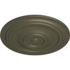 31 1/2"OD x 2 1/2"P Traditional Ceiling Medallion (Fits Canopies up to 8 1/4"), Hand-Painted Witch Hazel view 2