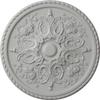 Ekena Millwork CM32BRFRF 32 5/8"OD X 2"P Bradford Ceiling Medallion Fits Canopies Up to 6 5/8", Frost view 1