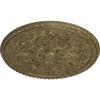 Ekena Millwork CM32BRMMC Bradford Ceiling Medallion, Mississippi Mud Crackle, 32 5/8"OD x 2"P view 2