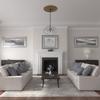 Ekena Millwork CM32BRRZS 32 5/8"OD X 2"P Bradford Ceiling Medallion Fits Canopies Up to 6 5/8", Rubbed Bronze view 4