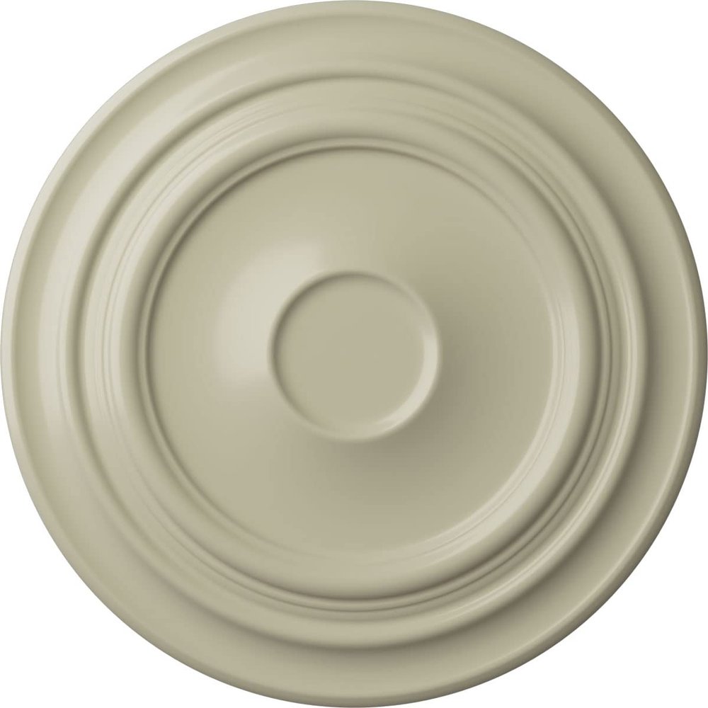 Ekena Millwork Giana Ceiling Medallion, Clear Yellow