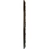Ekena Millwork CM33DABZS - 33 7/8"OD x 1 3/8"P Dauphine Ceiling Medallion (Fits Canopies up to 13 1/4") - Ceiling Medallion, Bronze view 3