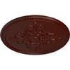 40 5/8"OD x 1 3/4"P Milton Ceiling Medallion (Fits Canopies up to 7 7/8"), Hand-Painted Brushed Mahogany view 2