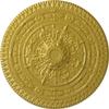 Ekena Millwork CM37NARGS Naple Ceiling Medallion, Rich Gold, 37 1/2"OD x 3 3/8"P view 1