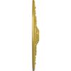 Ekena Millwork CM37NARGS Naple Ceiling Medallion, Rich Gold, 37 1/2"OD x 3 3/8"P view 3