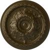 Ekena Millwork CM38OSBRS Oslo Ceiling Medallion, Brass, 38 3/8"OD x 2 7/8"P view 1