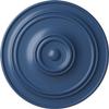40 1/4"OD x 3 1/8"P Small Classic Ceiling Medallion (Fits Canopies up to 10"), Hand-Painted Americana view 1