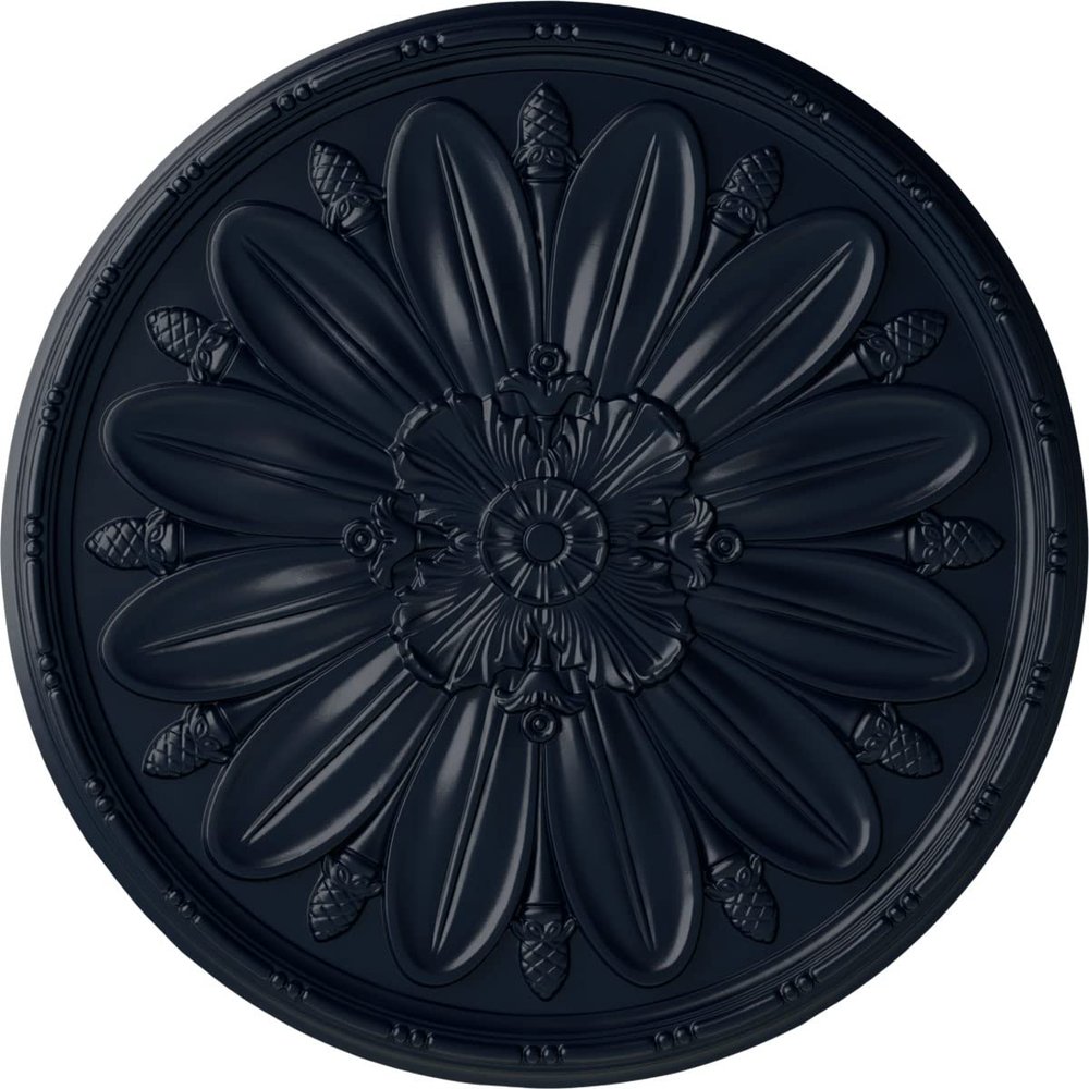 Ekena Millwork CM40DLMDF 40"OD X 1 7/8"P Delfina Ceiling Medallion , Midnight Dream