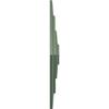 Ekena Millwork CM23WFAGF 23-1/4" x 7/8" Woodruff Ceiling Medallion, Athenian Green view 3