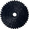 Ekena Millwork CM24ENMDF 24 3/4"OD X 3 1/4"ID X 1 7/8"P Eryn Ceiling Medallion Fits Canopies Up to 4", Midnight Dream view 1