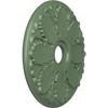 Ekena Millwork Milan Ceiling Medallion, Athenian Green view 2