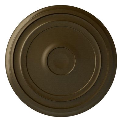Ekena Millwork CM24REBRS Traditional Reece Ceiling Medallion, Brass