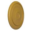 Ekena Millwork CM24REIGS 24-3/8" x 1-1/8" Traditional Reece Ceiling Medallion, Iridescent Gold view 2