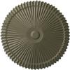 24"OD x 3"P Shakur as Ceiling Medallion (Fits Canopies up to 5"), Hand-Painted Spartan Stone view 1
