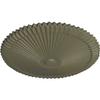 24"OD x 3"P Shakur as Ceiling Medallion (Fits Canopies up to 5"), Hand-Painted Spartan Stone view 2