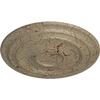 24 3/8"OD x 1 1/2"P Traditional Ceiling Medallion (Fits Canopies up to 5 1/2"), Hand-Painted Gobi Desert Crackle view 2
