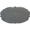 Ekena Millwork CM24VIPLS Victorian Ceiling Medallion, Platinum, 24-3/8" x 1" view 2