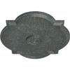 Ekena Millwork CM24WAAGC - 24"W x 20 1/2"H x 1 1/8"P Waltz Ceiling Medallion (Fits Canopies up to 5 1/4") - Ceiling Medallion, Athenian Green Crackle view 2
