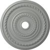 Ekena Millwork Cole Ceiling Medallion, 25 3/8"OD x 3 1/2"ID x 1 3/8"P, Hand-Painted Witch Hazel Crackle view 2