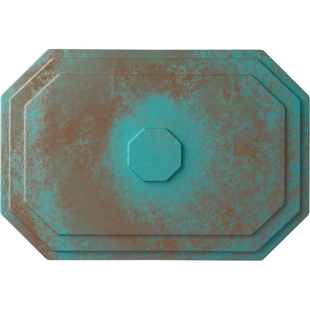 Ekena Millwork Felix Ceiling Medallion, Copper Green Patina