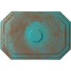 Ekena Millwork Felix Ceiling Medallion, Copper Green Patina view 1