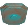 Ekena Millwork Felix Ceiling Medallion, Copper Green Patina view 2