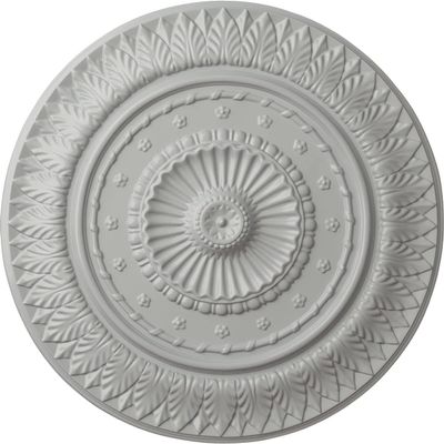 Ekena Millwork CM26CSFRF Christopher Ceiling Medallion, 26-5/8" x 2-1/4", Frost