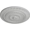 Ekena Millwork CM26CSFRF Christopher Ceiling Medallion, 26-5/8" x 2-1/4", Frost view 2