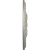 Ekena Millwork CM27TOFLS 27-7/8" x 3-7/8" x 2-1/2" Tomango Egg & Dart Ceiling Medallion, Flash Gold view 3