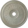 29 1/8"OD x 3 5/8"ID x 1"P Oak Leaf Ceiling Medallion (Fits Canopies up to 6 1/4"), Hand-Painted Flash Gold view 1