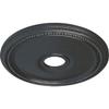 Ekena Millwork CM18DIPES Diane Ceiling Medallion, 18"OD x 3 5/8"ID x 1 1/8"P (Fits Canopies up to 5 3/8"), Hand-Painted Pewter view 2