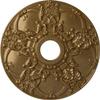 Ekena Millwork CM18NOPAS Norwich Ceiling Medallion fits Canopies up to 4 1/2, Pale Gold view 1