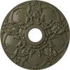 Ekena Millwork CM18NOPTF Norwich Ceiling Medallion, Painted Turtle view 1