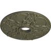 Ekena Millwork CM18NOPTF Norwich Ceiling Medallion, Painted Turtle view 2