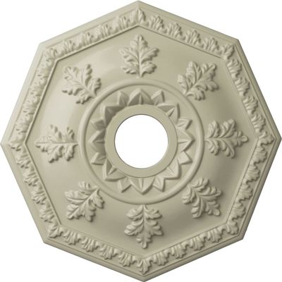 Ekena Millwork CM18NTCYF Nottingham Ceiling Medallion, Clear Yellow