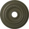 Ekena Millwork CM18OL1WHF Oldham Ceiling Medallion, Witch Hazel view 1