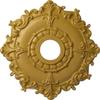 Ekena Millwork CM18RLIGS Riley Ceiling Medallion, 18" OD x 3 1/2 ID x 1 1/2 P, Iridescent Gold view 1