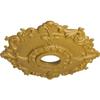 Ekena Millwork CM18RLIGS Riley Ceiling Medallion, 18" OD x 3 1/2 ID x 1 1/2 P, Iridescent Gold view 2
