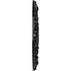 Ekena Millwork CM18ROBPS Rose Ceiling Medallion fits Canopies up to 7 1/4, Black Pearl view 3