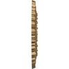 Ekena Millwork CM18SKPAS Sellek Ceiling Medallion, 18 1/2 OD x 7/8 ID x 1 1/2 P, Pale Gold view 3