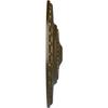 Ekena Millwork 23 1/2"OD x 3 1/4"P Lyon Ceiling Medallion (Fits Canopies up to 3 5/8"), Hand-Painted Brass view 3