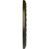 23 5/8"OD x 3 5/8"ID x 1 5/8"P Palmetto Ceiling Medallion (Fits Canopies up to 3 5/8"), Hand-Painted Green Gold view 3